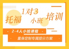 托福1對(duì)3小班培訓(xùn)